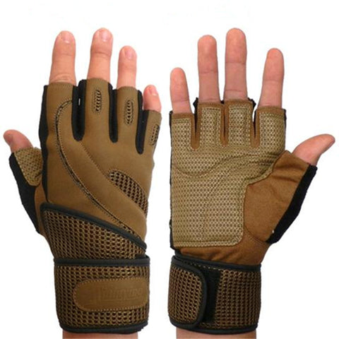 Breathable Weightlifting Half Finger Gloves