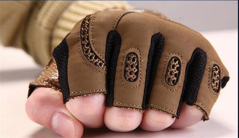 Breathable Weightlifting Half Finger Gloves