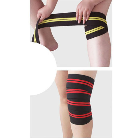 Weightlifting Elastic Bandage For Knee Support